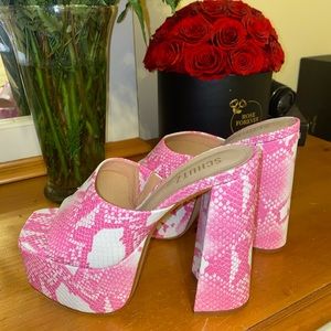 Platform Schutz Heels *Worn only once*